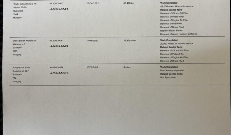 JAGUAR XE 2.0 l4D Prestige (Automata) Magyarországi!!! Gyönyörű állapot!!! Végig vezetett szervizkönyv! full