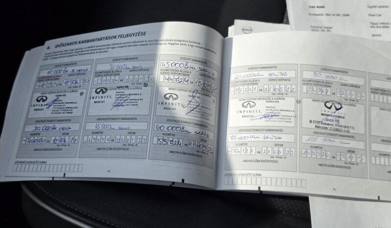 INFINITI QX60 Magyarországon forgalomba helyezett! FULL-EXTRA! full