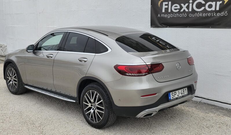 MERCEDES-BENZ GLC 200 4Matic 9G-TRONIC Mild hybrid drive Coupe Magyarországi GYÖNYÖRŰ! Napfénytető! full