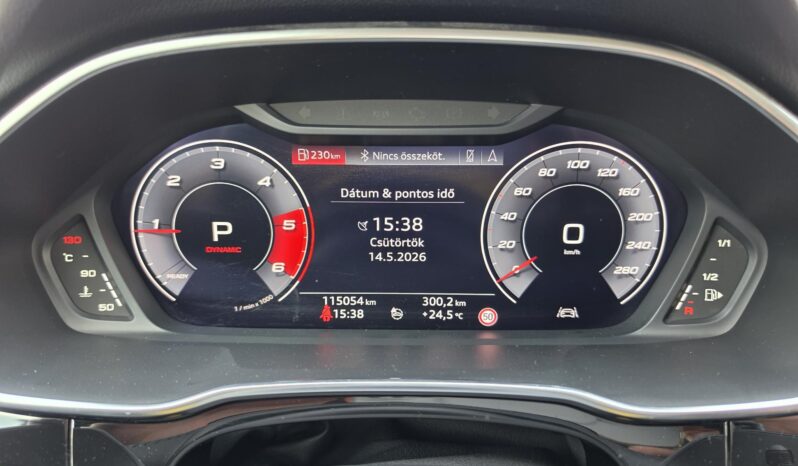 AUDI Q3 35 TDI S line quattro S-tronic SPORTBACK! Gyönyörű állapot! Distronic Mátrix LED 360 kamera full