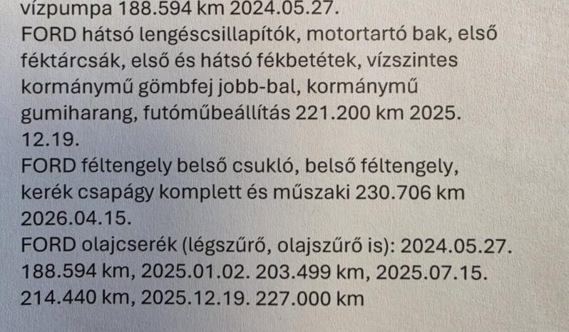 FORD MONDEO 1.6 TDCi Trend Rendszeresen karbantartott! full