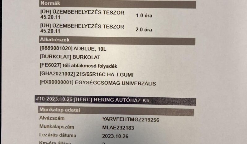 TOYOTA PROACE 2.0 D-4D Panel Van Active Multimedia – L2H1 Navi- Magyarországi! Sérülésmentes! Első tulajdonostól! Garancia! full