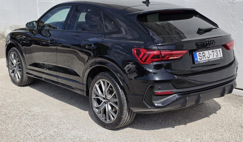 AUDI Q3 35 TDI S line quattro S-tronic SPORTBACK! Gyönyörű állapot! Distronic Mátrix LED 360 kamera full