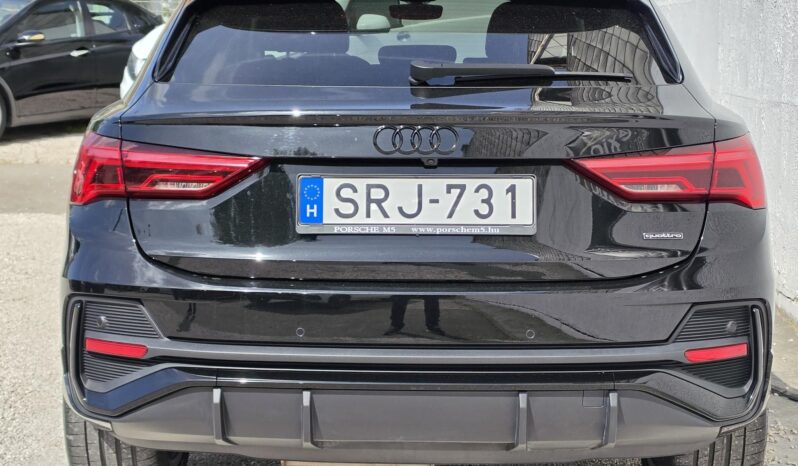 AUDI Q3 35 TDI S line quattro S-tronic SPORTBACK! Gyönyörű állapot! Distronic Mátrix LED 360 kamera full