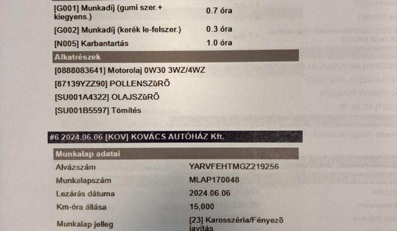 TOYOTA PROACE 2.0 D-4D Panel Van Active Multimedia – L2H1 Navi- Magyarországi! Sérülésmentes! Első tulajdonostól! Garancia! full