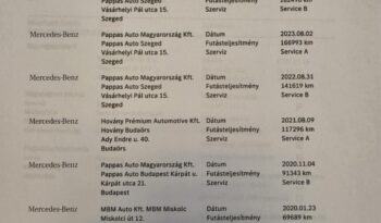 MERCEDES-BENZ S 400 d L 9G-TRONIC Vezetett szervizkönyv!!! full