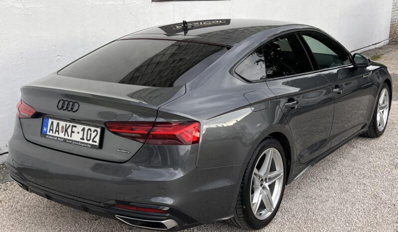 AUDI A5 Sportback 40 TFSI S line quattro S-tronic MAGYARORSZÁGI!! 44000KM!!! GARANCIÁLIS!!! full