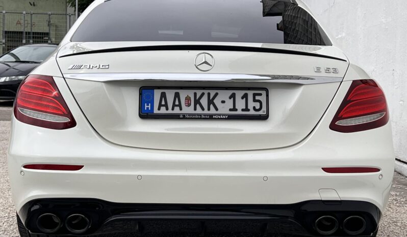 MERCEDES-AMG E 53 4MATIC+ 9G-TRONIC EQ Boost Magyarországi! Sérülésmentes! Végig vezetett szervizkönyv! full