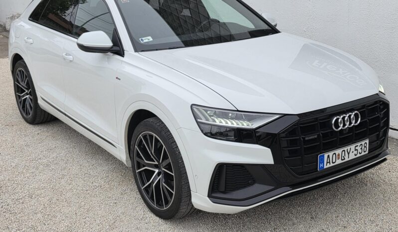 AUDI Q8 50 TDI quattro Tiptronic ic Magyarországi!!! S-Line!!! LÉGRUGÓS!!! Vezetett szervizkönyv!!! full