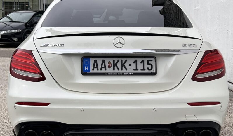 MERCEDES-AMG E 53 4MATIC+ 9G-TRONIC EQ Boost Magyarországi! Sérülésmentes! Végig vezetett szervizkönyv! full