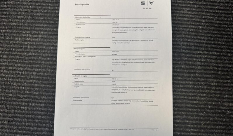 CUPRA FORMENTOR 2.5 TSI VZ 4Drive DSG Kifogástalan állapot!!! 85 000Km!!! Vezetett szervizkönyv!!! full