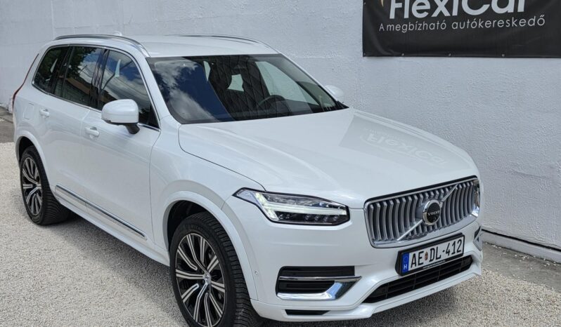 VOLVO XC90 2.0 [B5] MHEV Inscription Geartronic (7 személyes ) Magyarországi!!! Gyári fényezés!!! B&W!!! Légrugó!!! Vez. sz.könyv!!! full