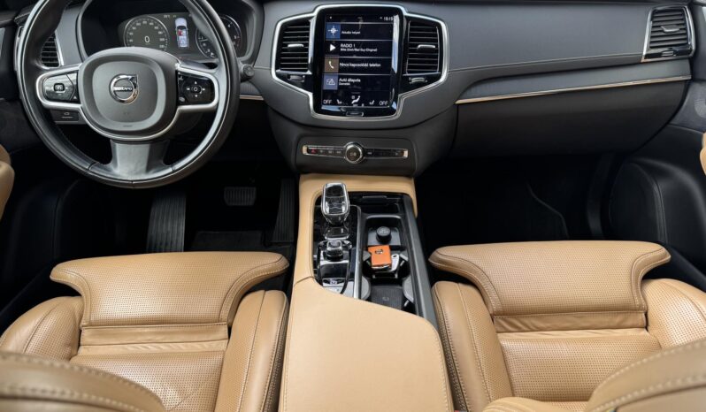 VOLVO XC90 2.0 [B5] MHEV Inscription Geartronic (7 személyes ) Magyarországi!!! Gyári fényezés!!! B&W!!! Légrugó!!! Vez. sz.könyv!!! full