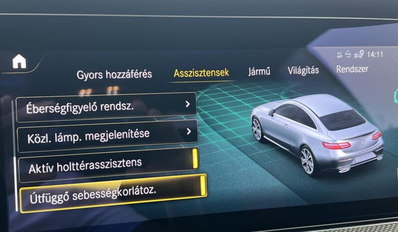 MERCEDES-BENZ E 300 9G-TRONIC Mild hybrid drive Coupe!!! Magyarországi!!! Sérülésmentes!!! Garantált 45.000Km!!! full