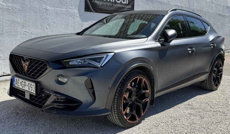 CUPRA FORMENTOR 2.5 TSI VZ 4Drive DSG Kifogástalan állapot!!! 85 000Km!!! Vezetett szervizkönyv!!! full