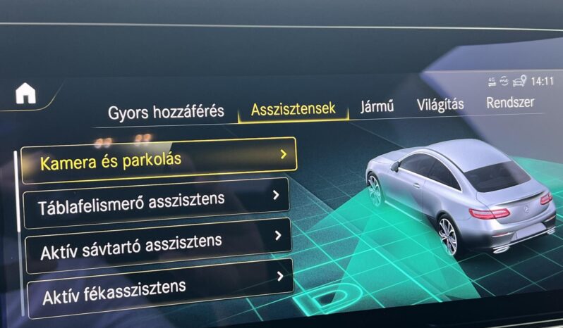 MERCEDES-BENZ E 300 9G-TRONIC Mild hybrid drive Coupe!!! Magyarországi!!! Sérülésmentes!!! Garantált 45.000Km!!! full