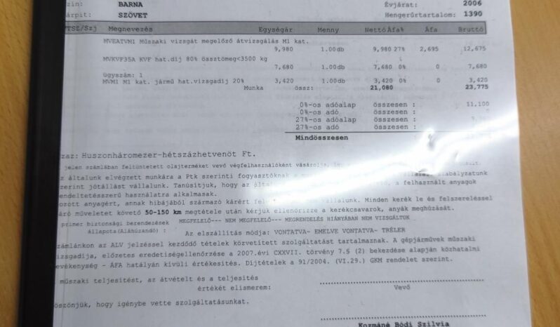 SKODA FABIA 1.4 16V Ambiente MAGYARORSZÁGI-145.000 KM-KLÍMÁS!! full