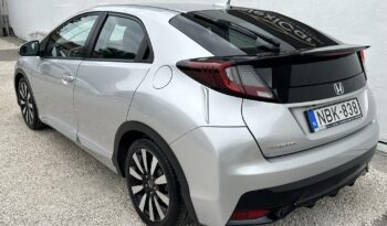 HONDA CIVIC 1.8 Elegance 15 ADAS NAVI 6MT Magyarországi! Sérülésmentes! Vezetett szervizkönyv! full